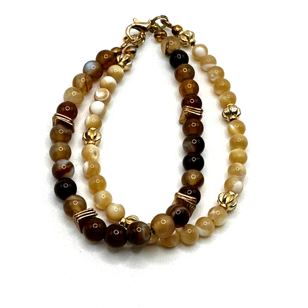 2 Strand Bead Bracelet
